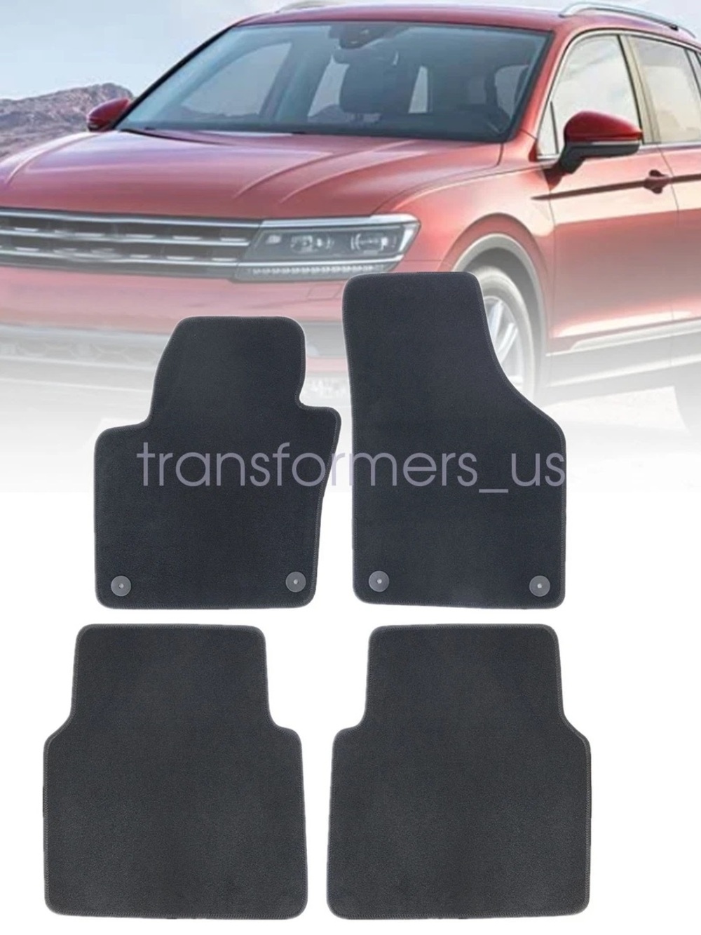 OEM Volkswagen Tiguan (2009-2017) Car Mats. BNNU.